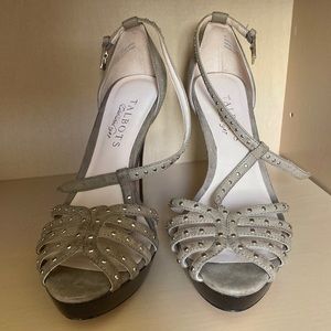 Brand new leather high heel shoes from Talbots